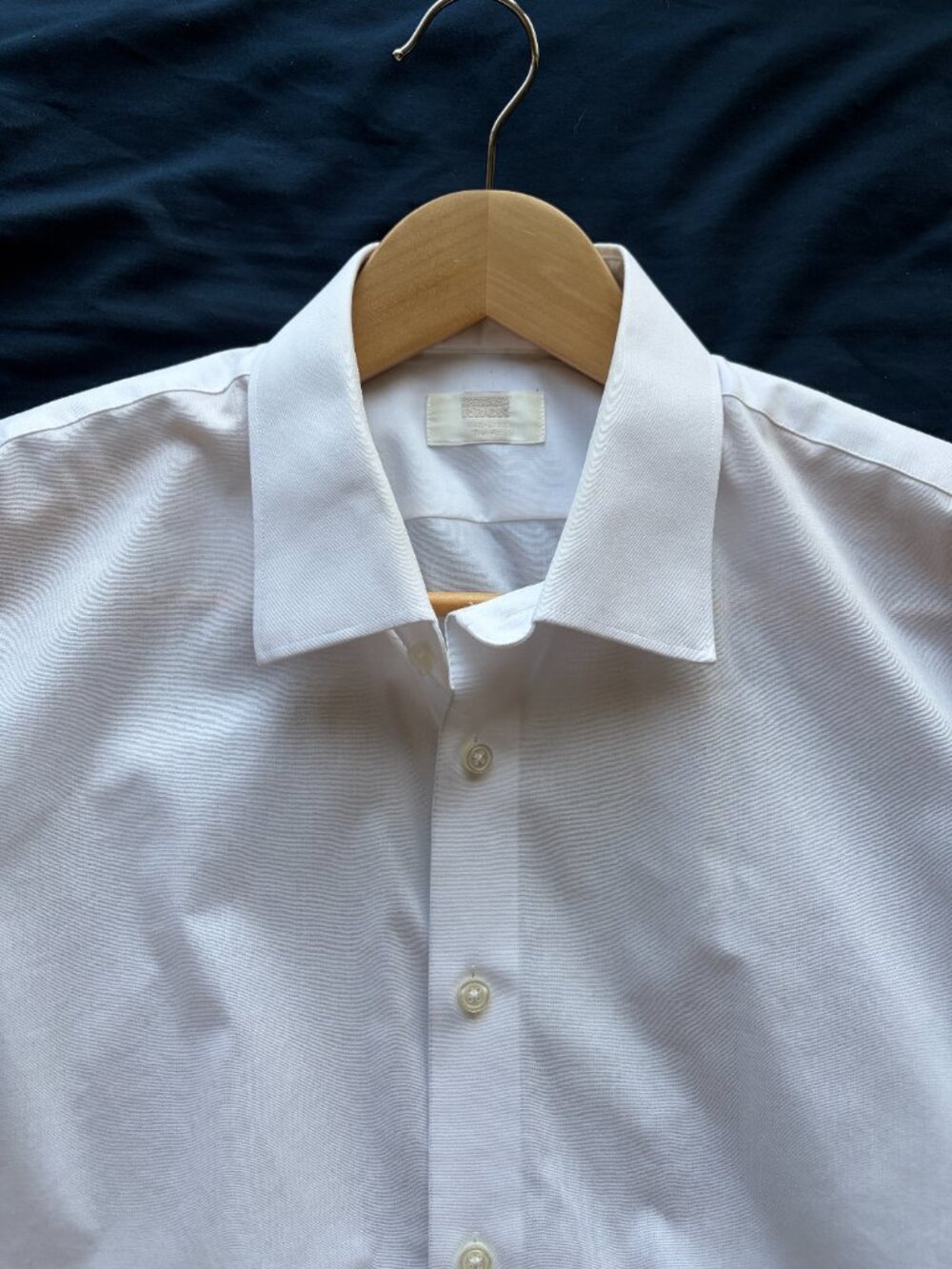 Nordstrom Rack Men’s Express Non-Iron Trim Fit White Dress Shirt - Size XL